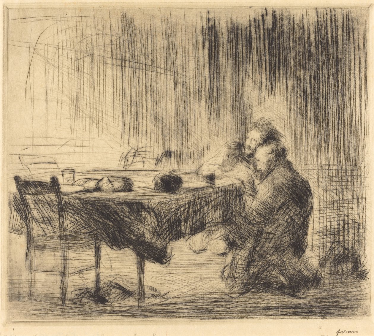 Depois da Visão (segunda placa) de Jean Louis Forain