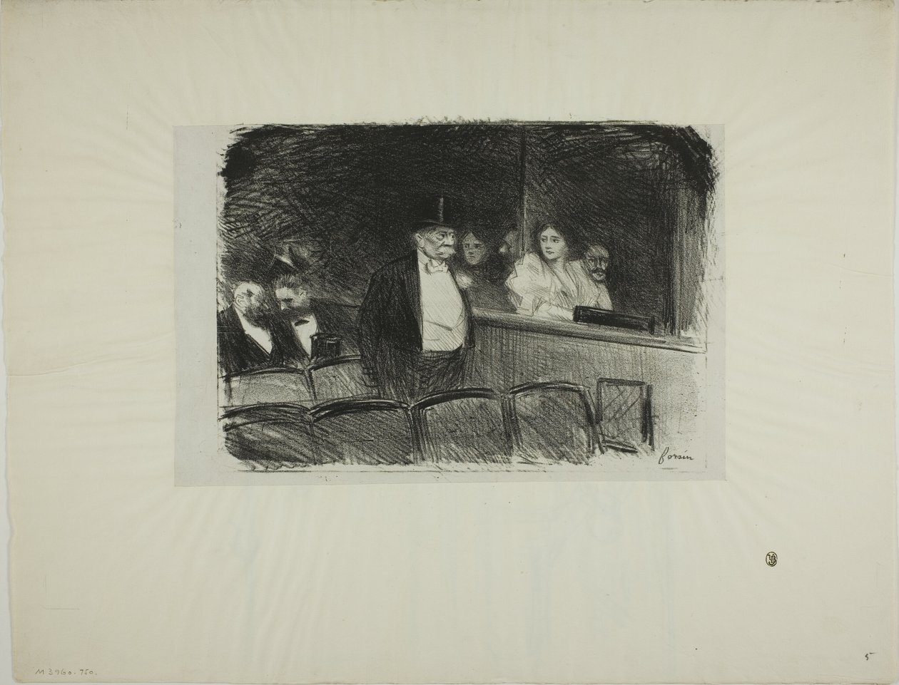 No Teatro de Jean Louis Forain
