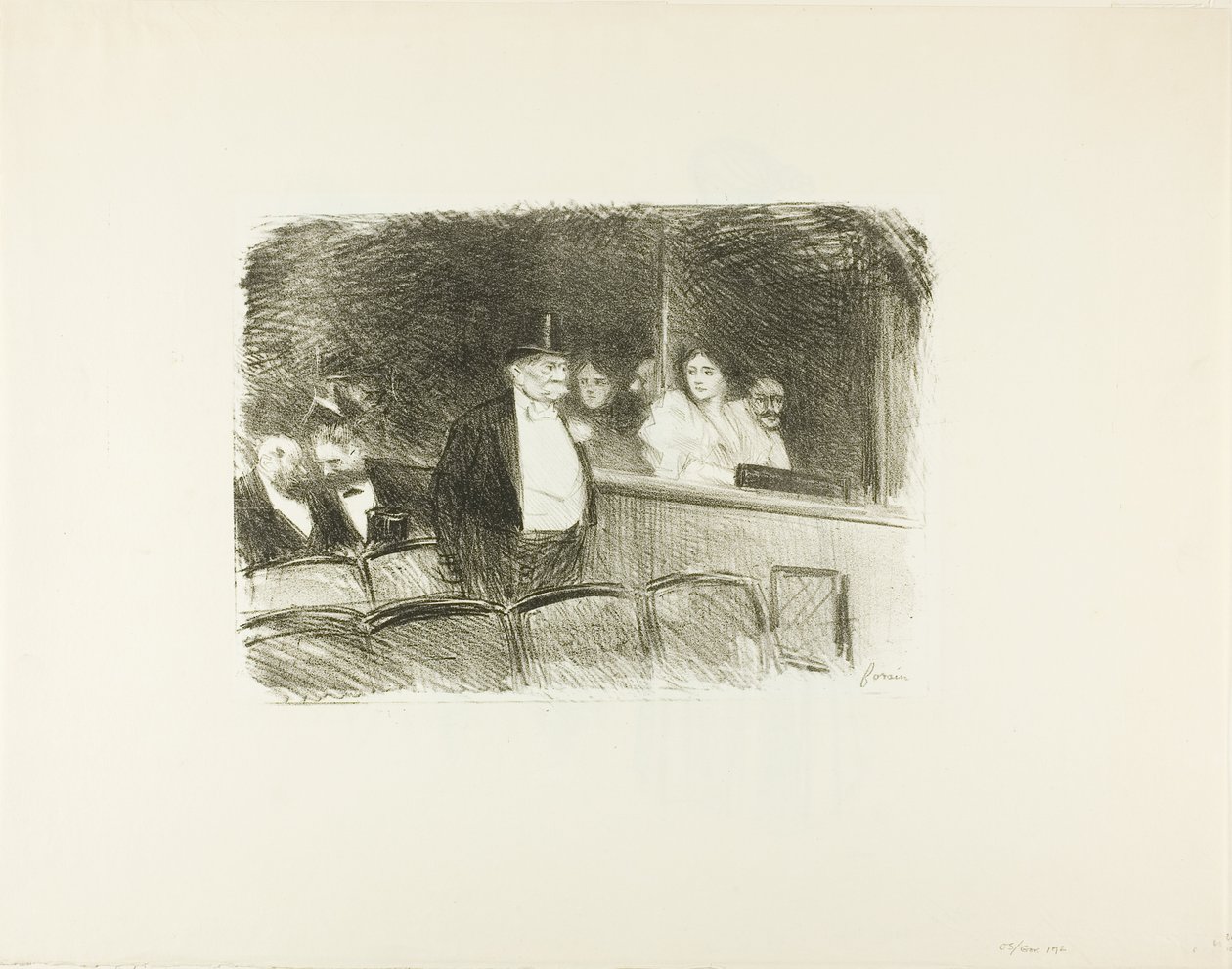 No Teatro de Jean Louis Forain