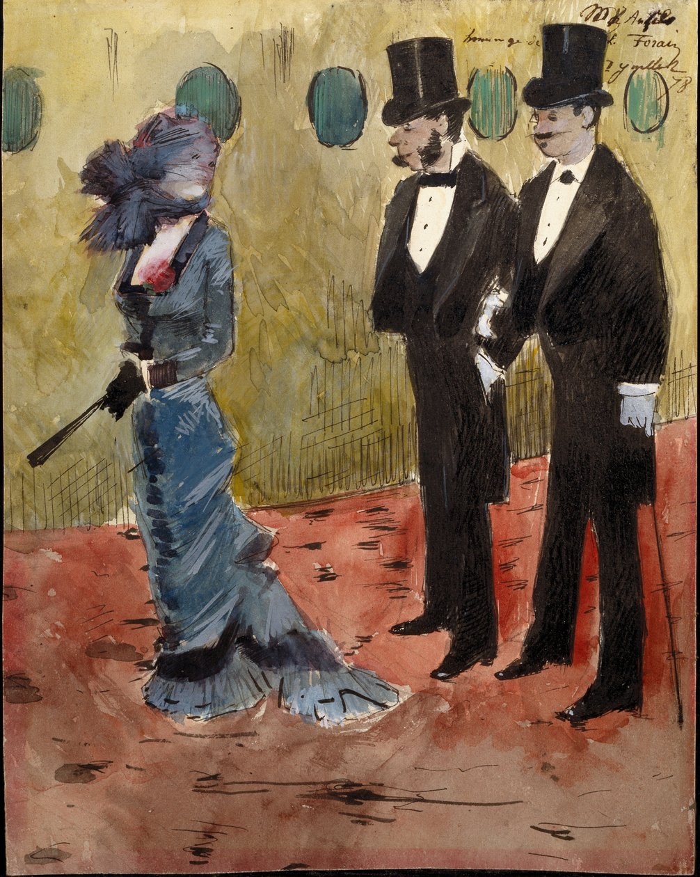 No teatro de Jean Louis Forain
