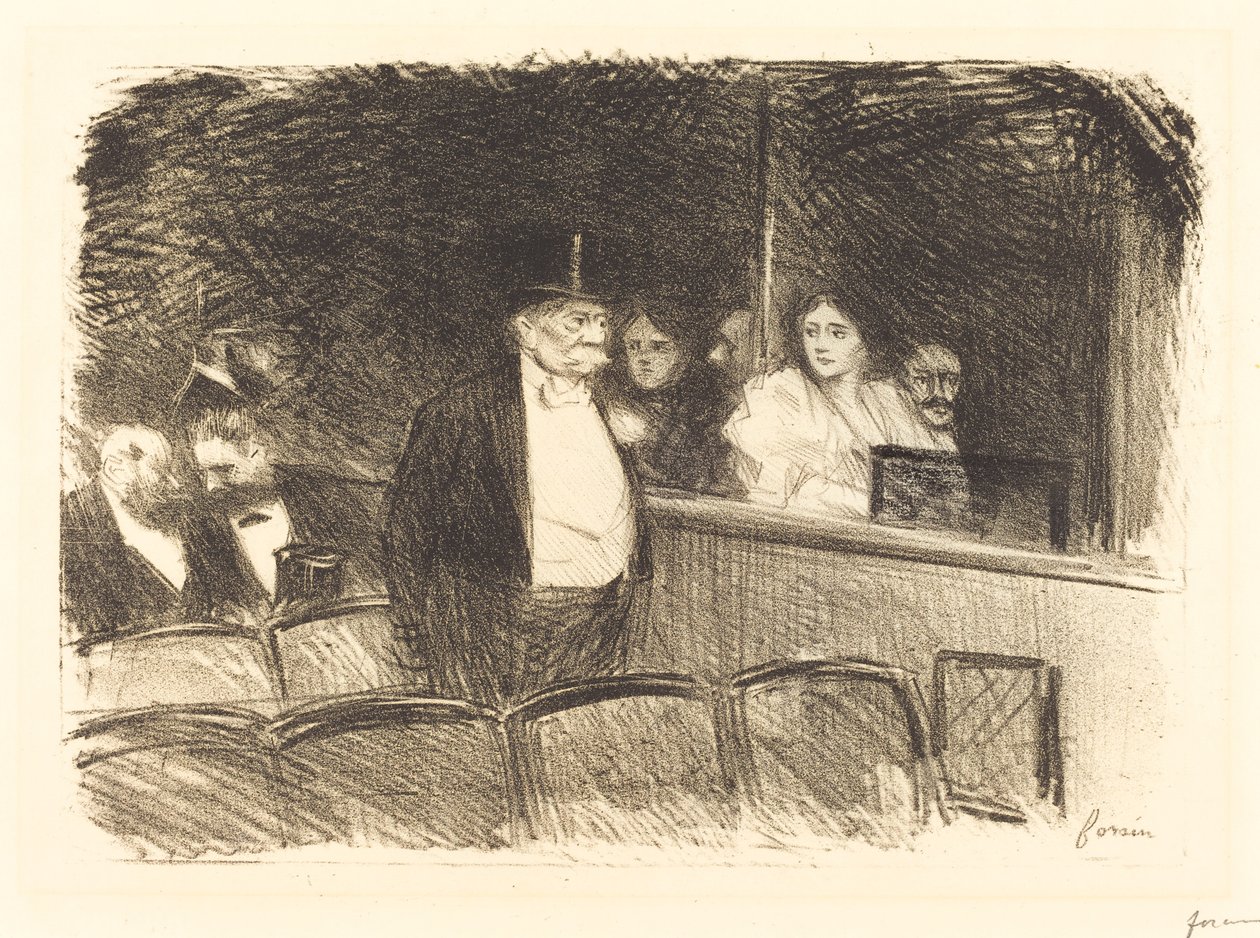 No Teatro de Jean Louis Forain