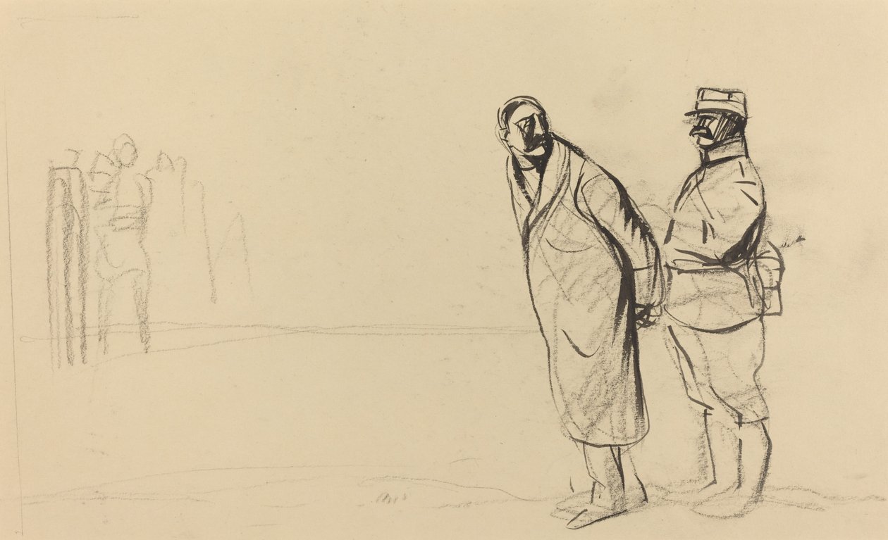 Na frente de Vincennes. bolo paxá de Jean Louis Forain