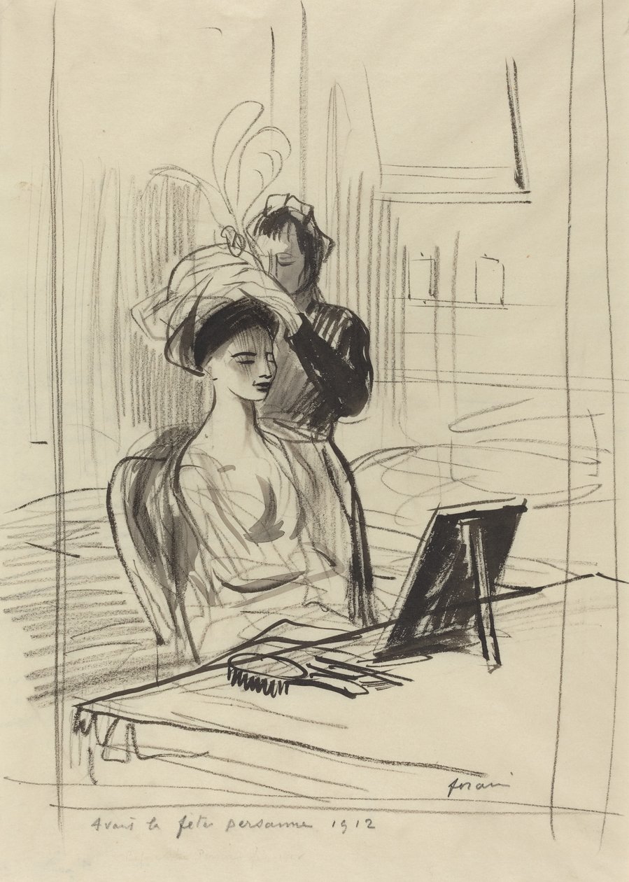 Antes das meninas persas de Jean Louis Forain