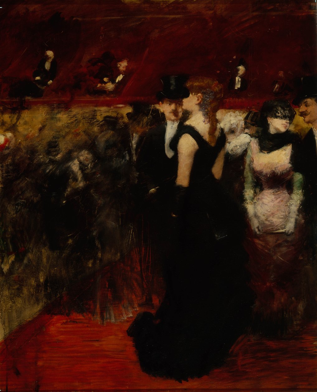 Baile na Ópera de Paris de Jean Louis Forain