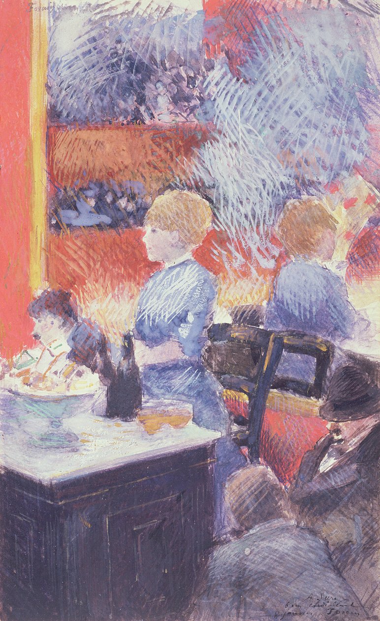 Bar no Folies-Bergere, 1878 de Jean Louis Forain