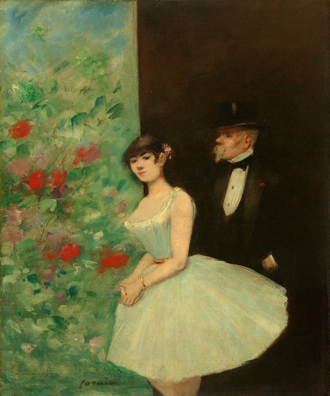 Por trás das cenas de Jean Louis Forain