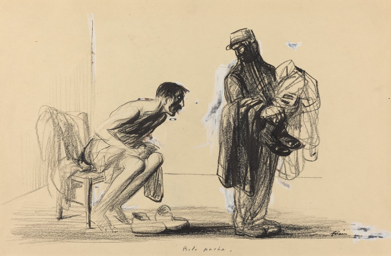 Bolo pacha, c. 19141919. de Jean Louis Forain