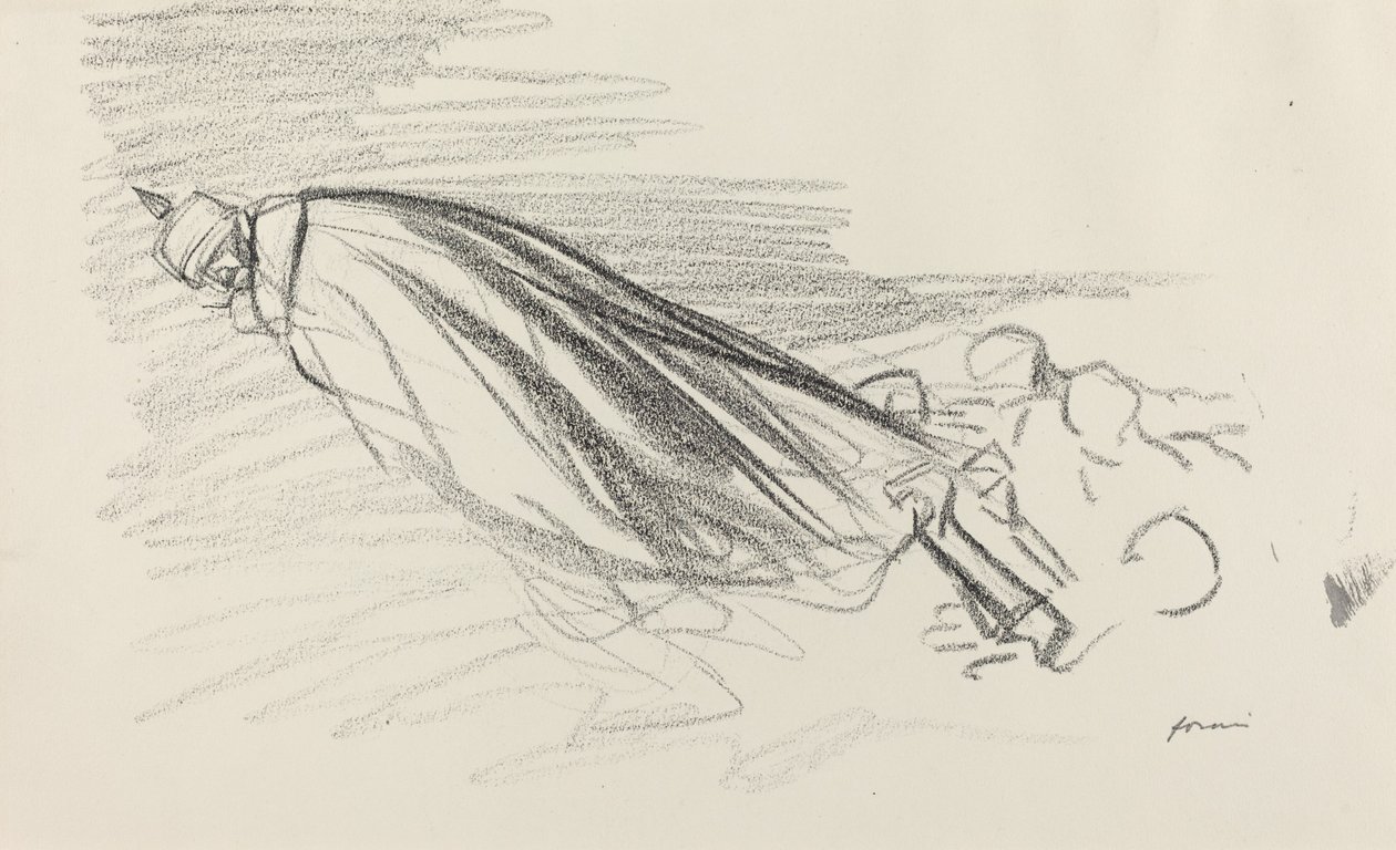 Os da primeira hora. "Senhor! de onde estamos da guerra fresca e alegre!" de Jean Louis Forain