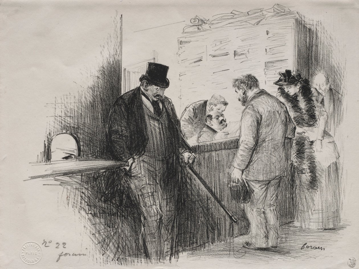 No Huissler. de Jean Louis Forain