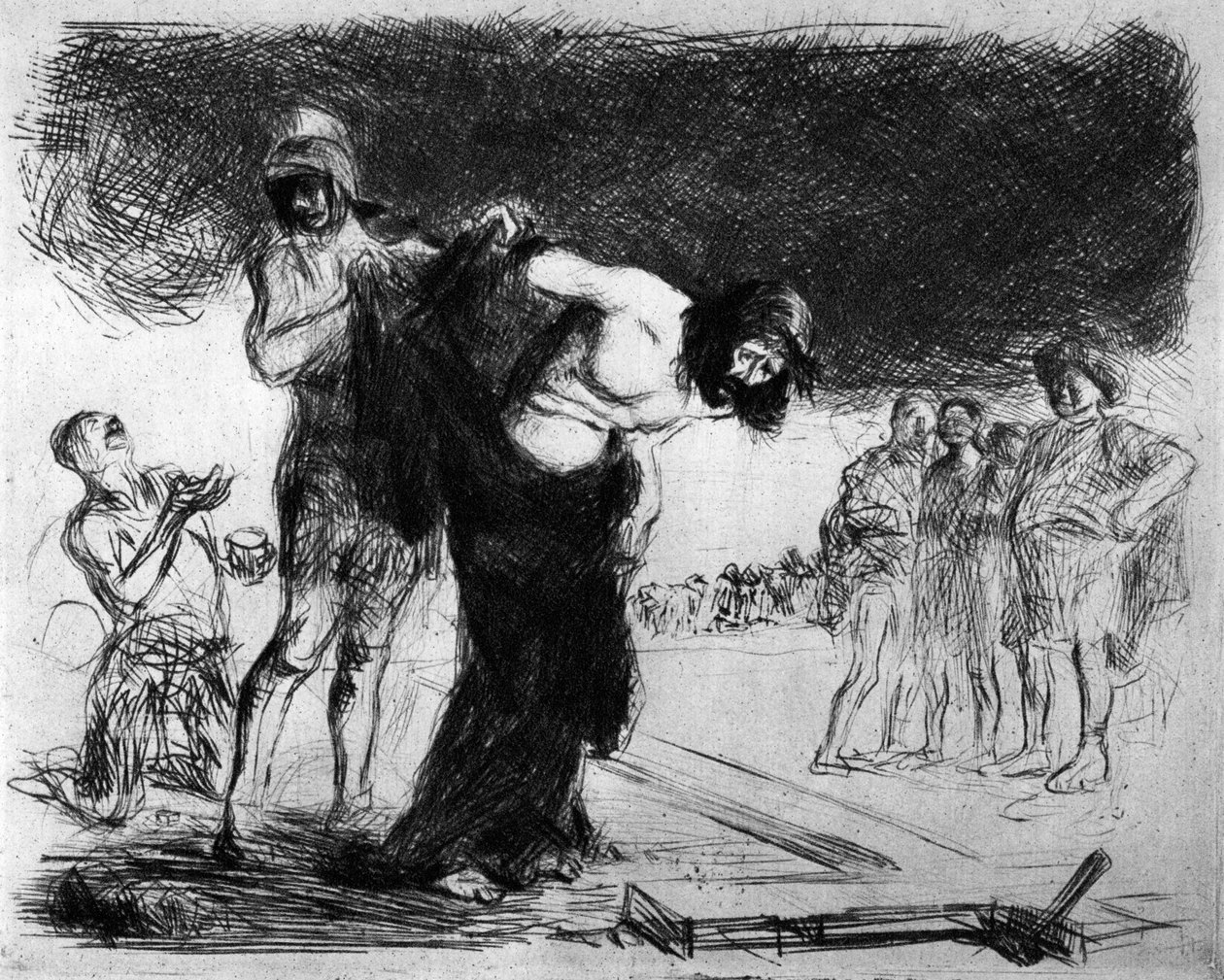Cristo Despojado de Sua Roupa, 1925. de Jean Louis Forain