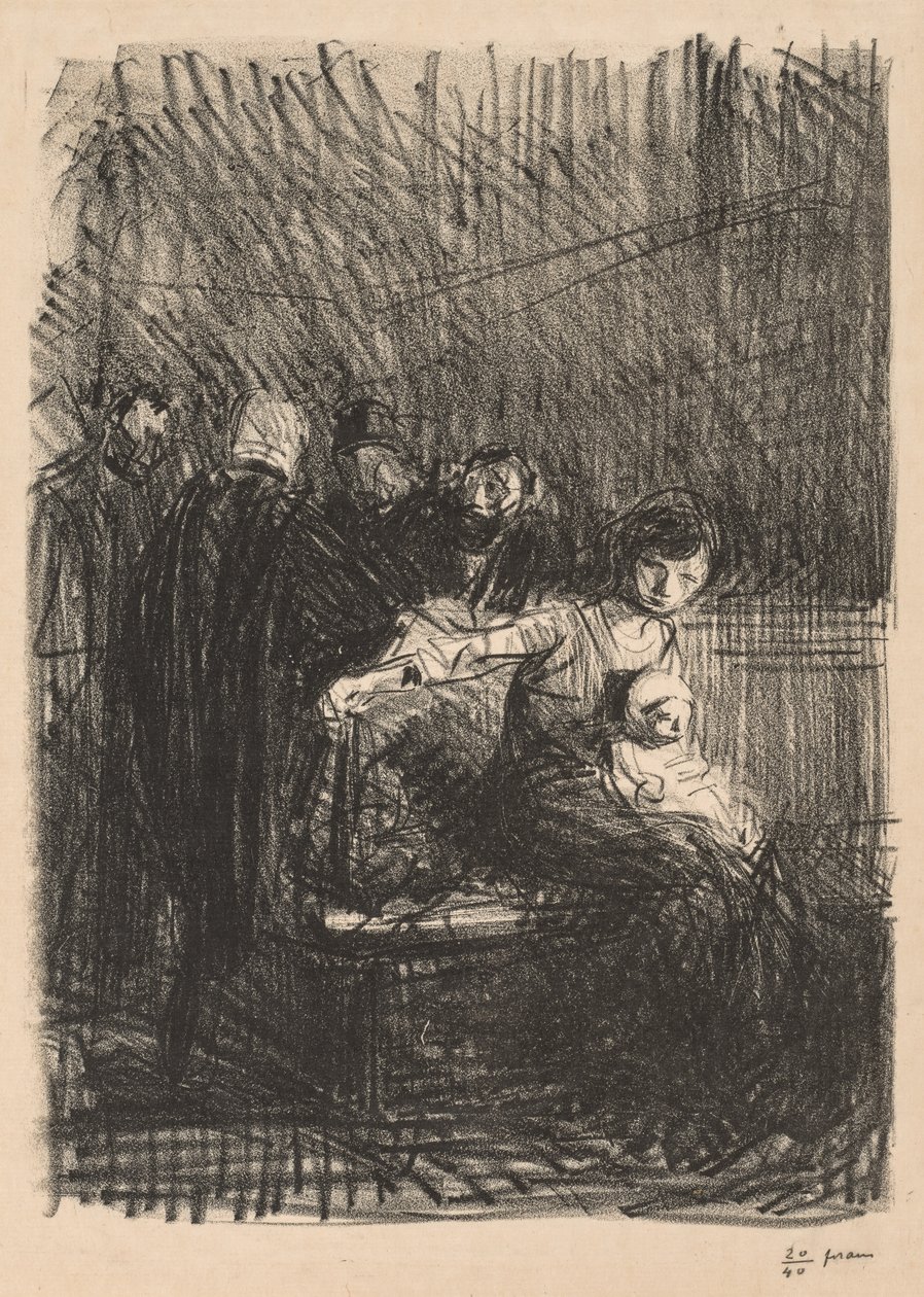 Recesso do Tribunal. de Jean Louis Forain