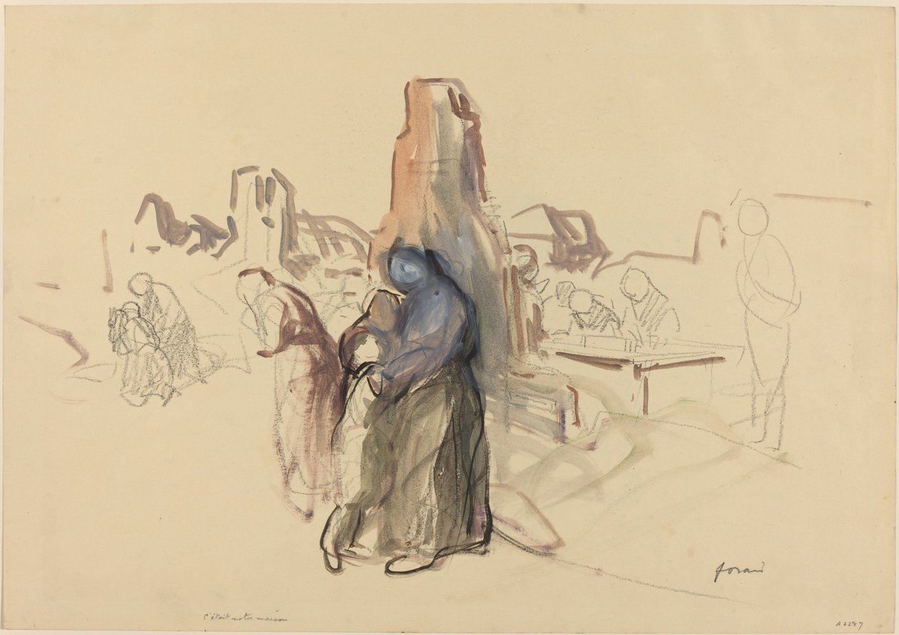 Esta era a nossa casa, c. 19141919. de Jean Louis Forain