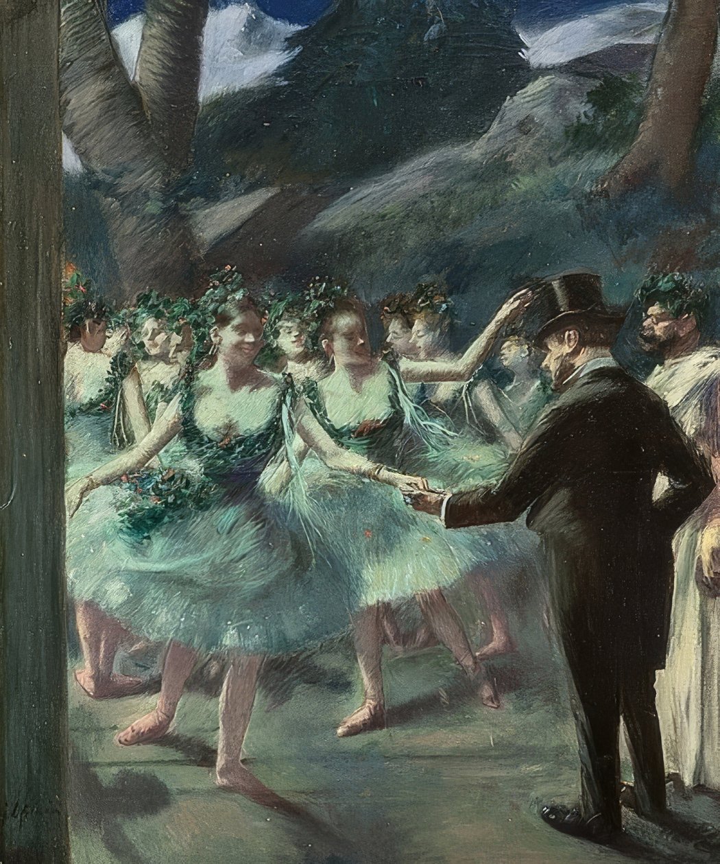 O balé. 1895 de Jean Louis Forain