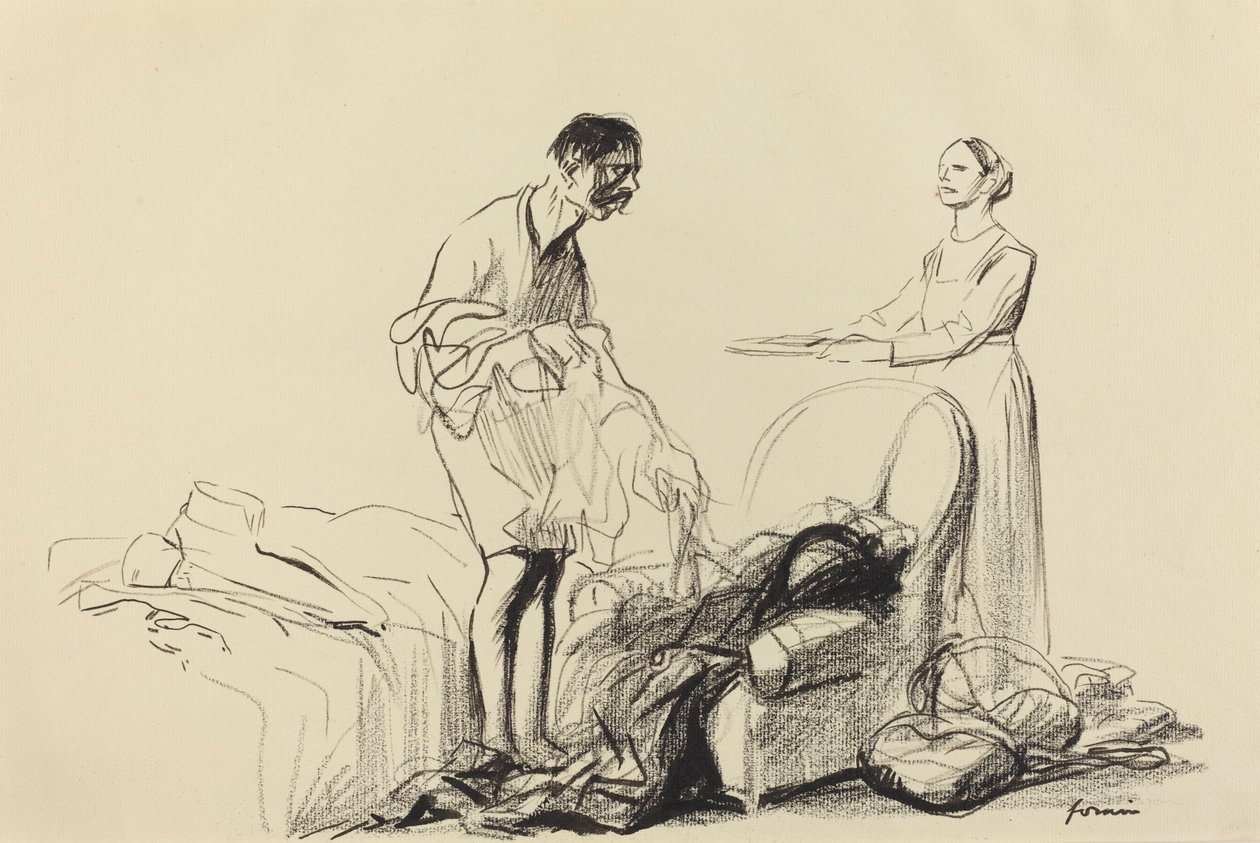 Exonerado do serviço militar de Jean Louis Forain