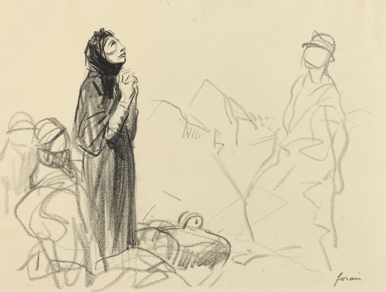 Durante o Armistício de Jean Louis Forain
