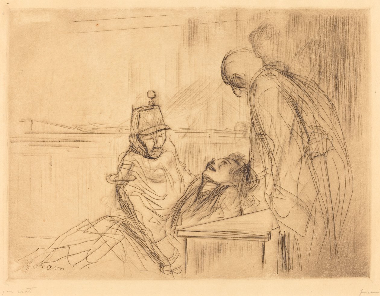 Desmaio na Audiência de Jean Louis Forain
