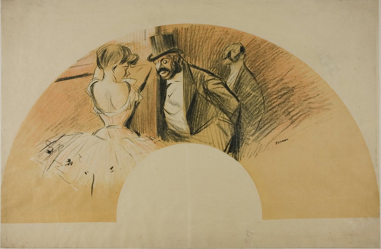 Torcedor do Baile Gavarni de Jean Louis Forain