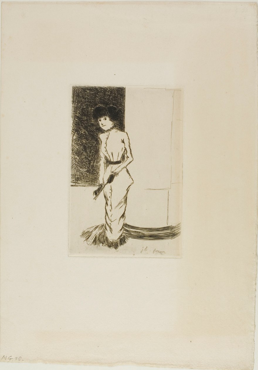 Frontispício de Croquis Parisiens de Jean Louis Forain