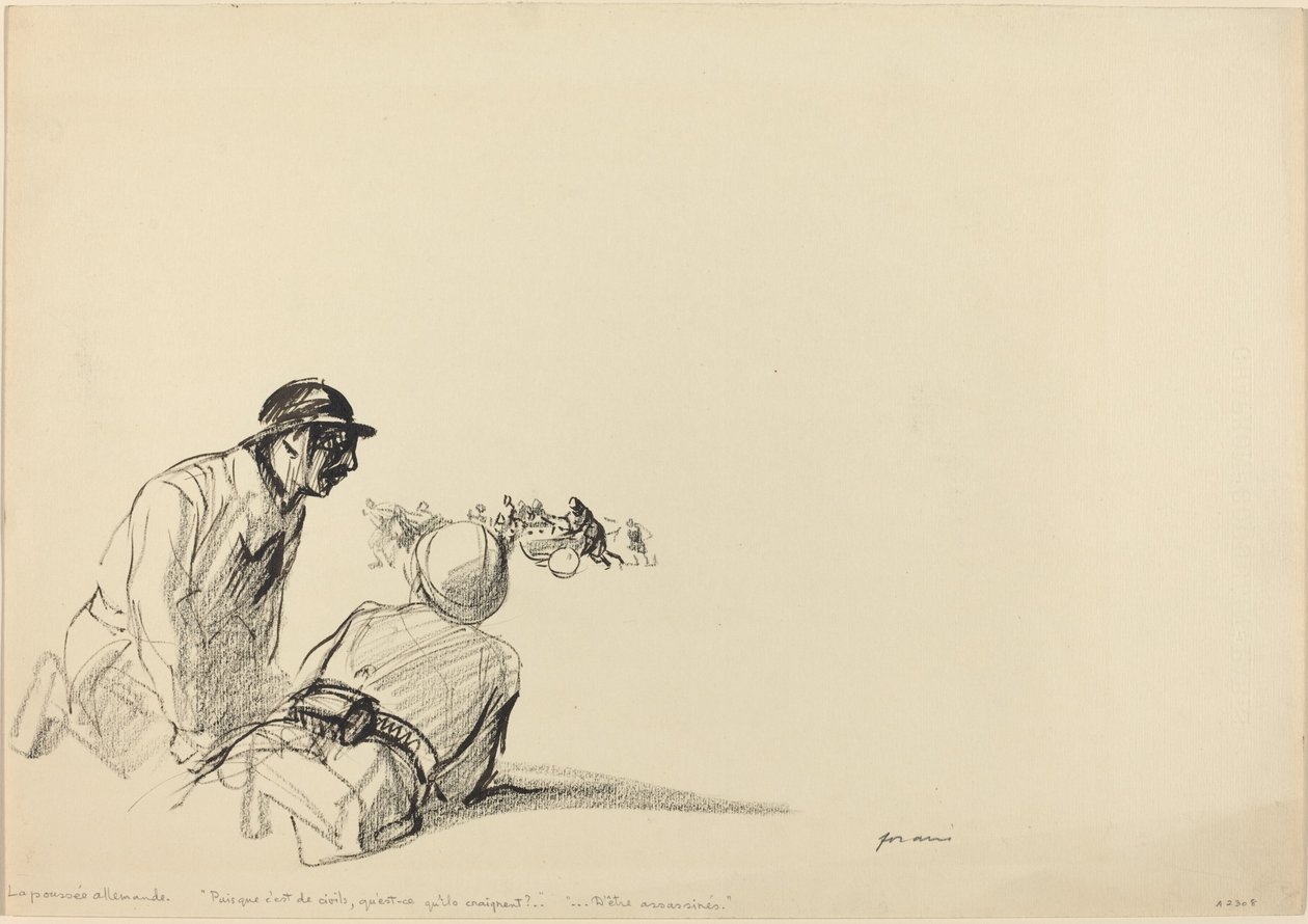 Avanço Alemão de Jean Louis Forain
