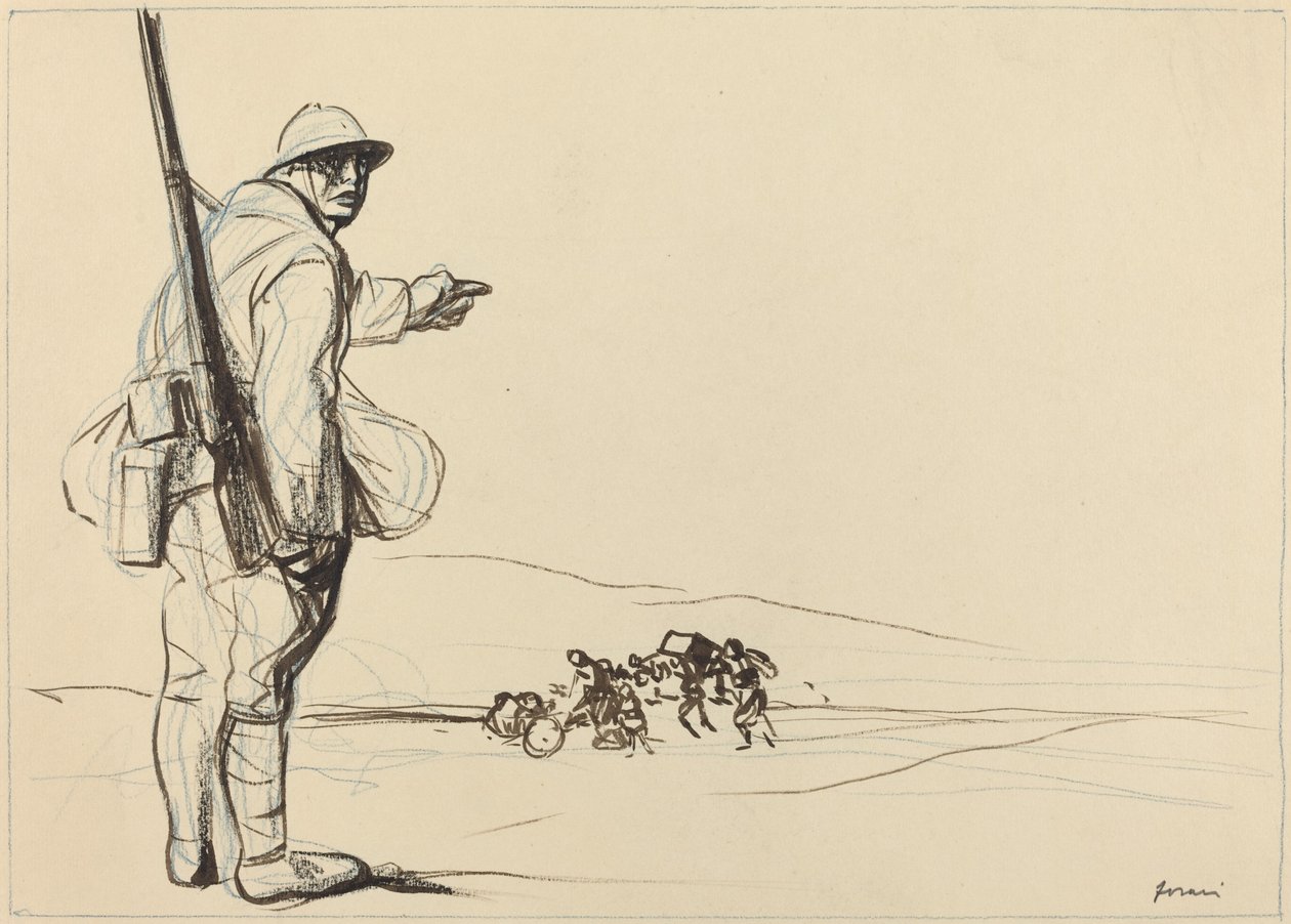 Avanço Alemão de Jean Louis Forain