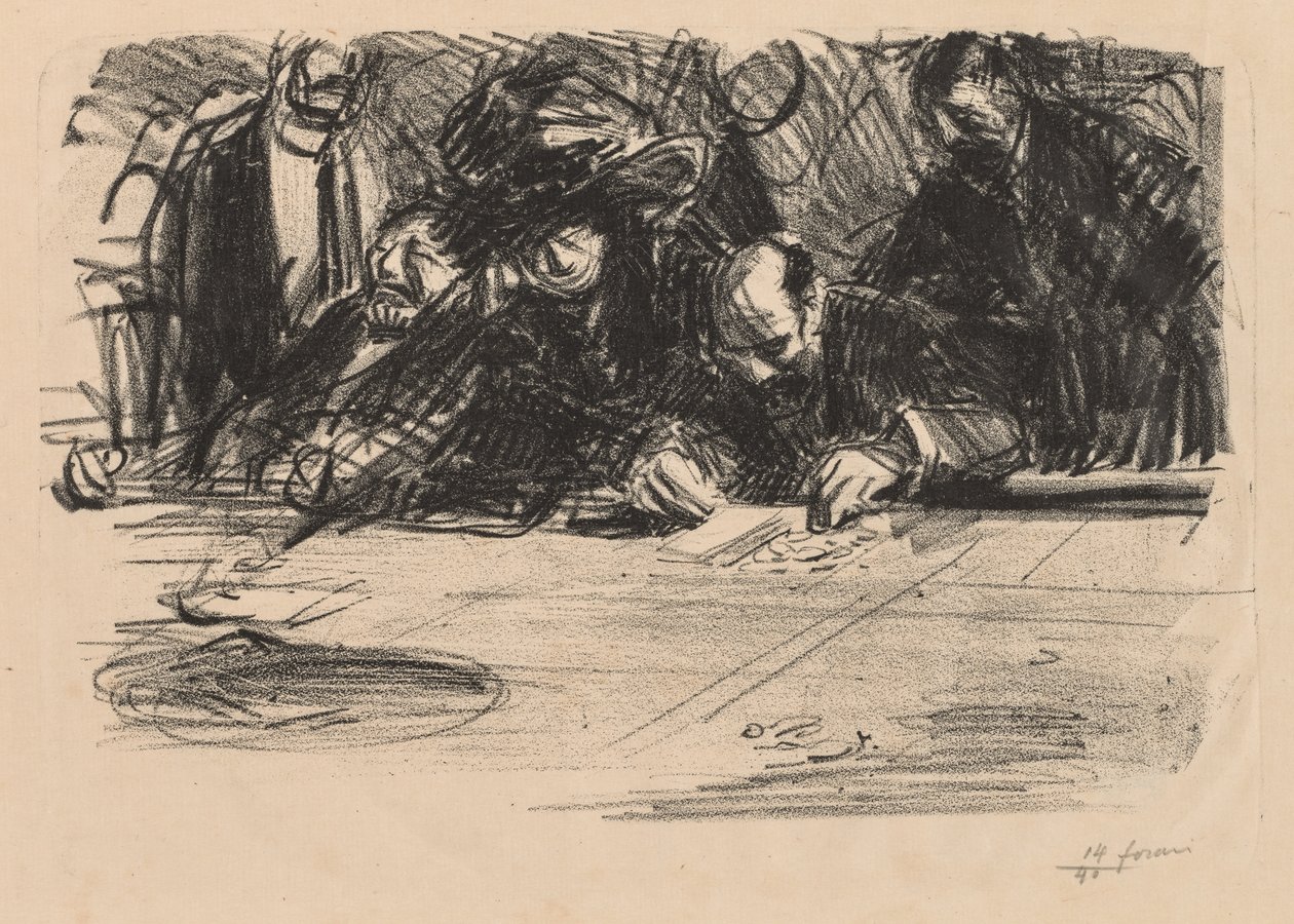 grupo de jogadores de Jean Louis Forain