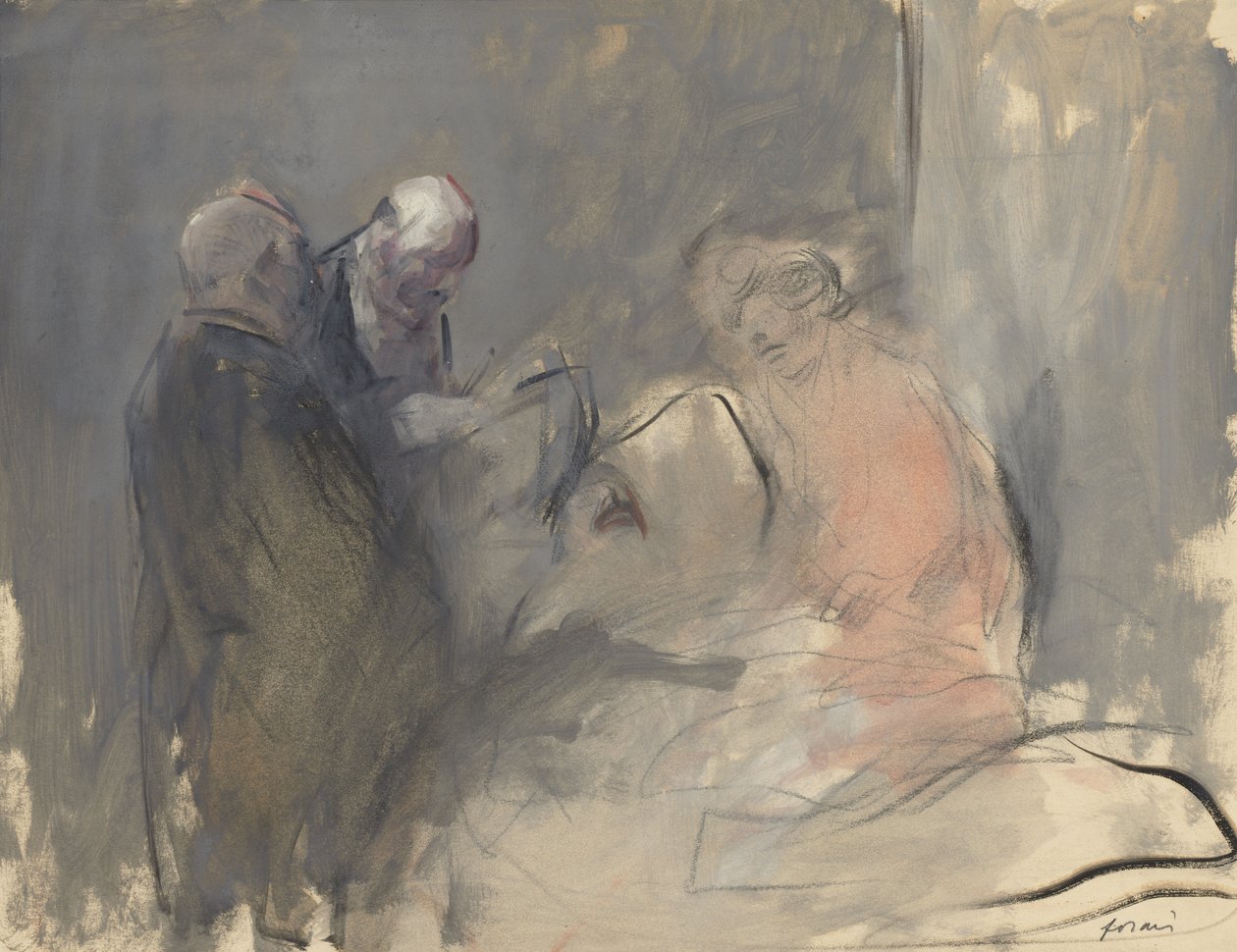No Hospital (reto) de Jean Louis Forain