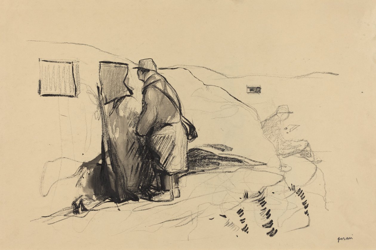 Nas trincheiras de Jean Louis Forain