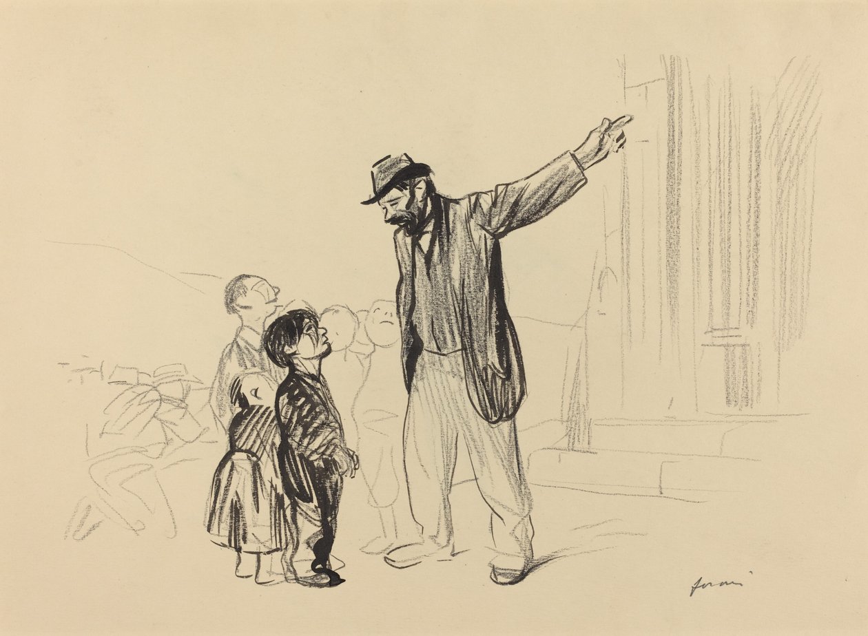A Igreja de seus pais de Jean Louis Forain