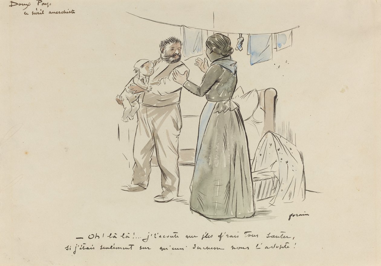 O perigo anarquista de Jean Louis Forain