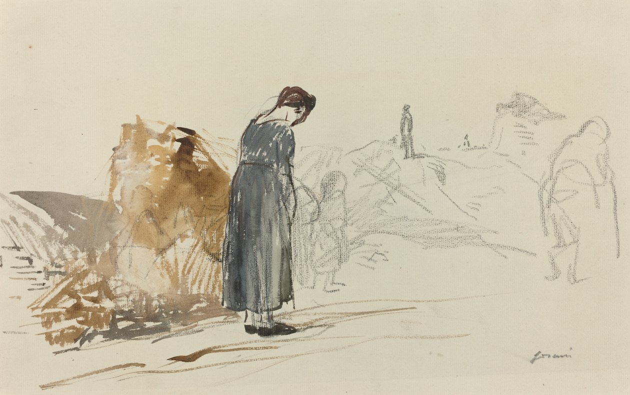 Os alemães se foram de Jean Louis Forain