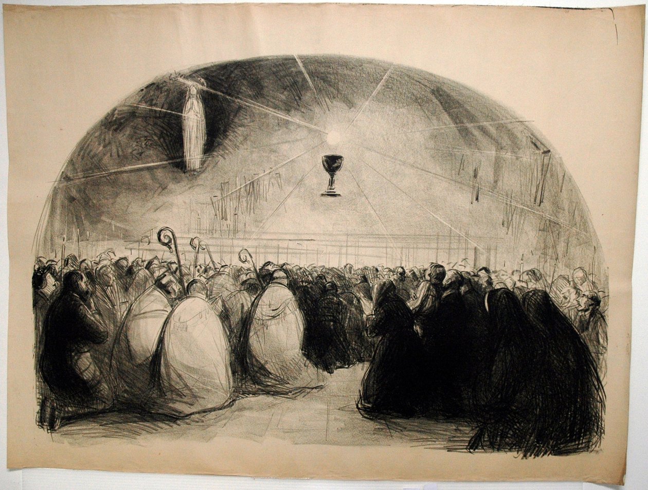 Lourdes, 1914, 25º Congresso Eucarístico Internacional de Jean Louis Forain