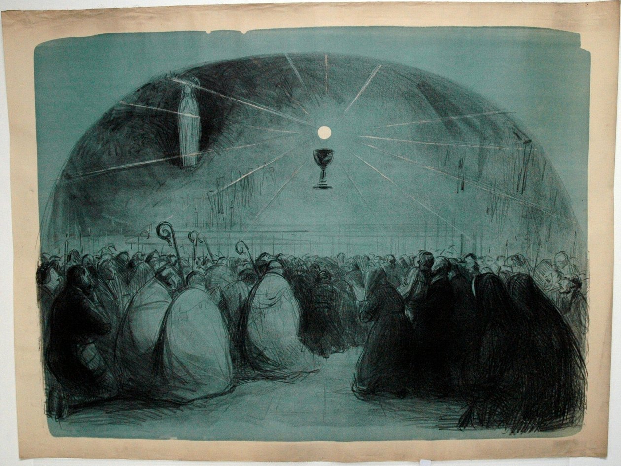 Lourdes, 1914, 25º Congresso Eucarístico Internacional de Jean Louis Forain
