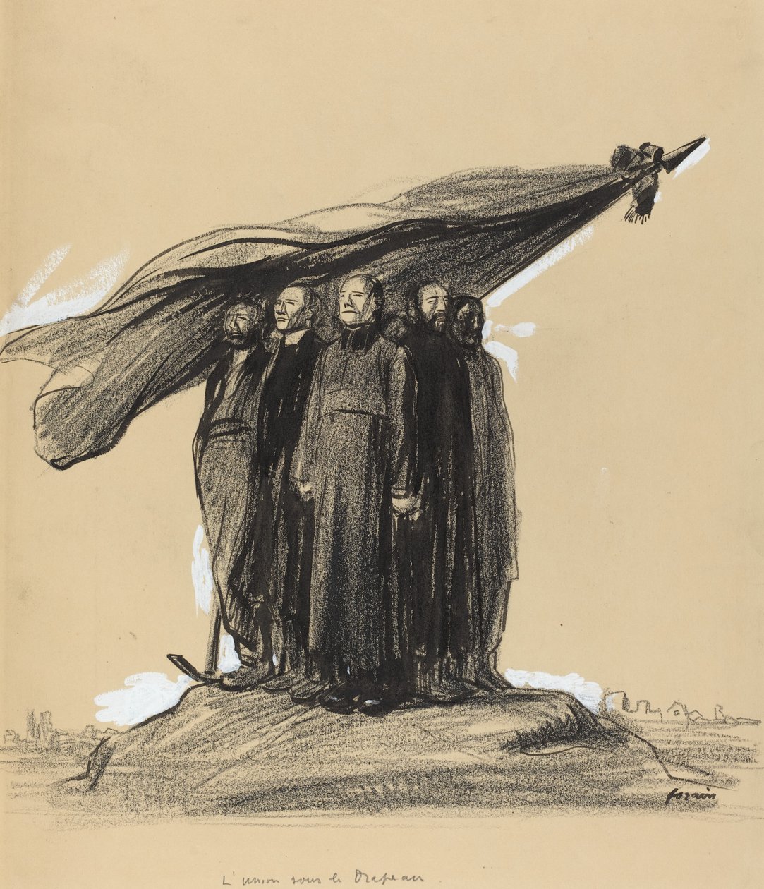 União sob a bandeira de Jean Louis Forain
