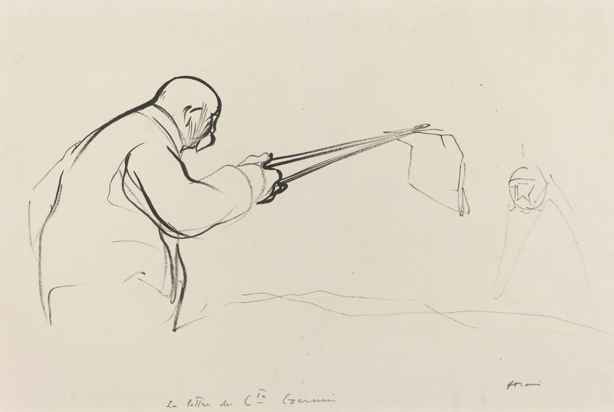 Senhor Clemenceau. A carta de Cte ​​Czernin de Jean Louis Forain