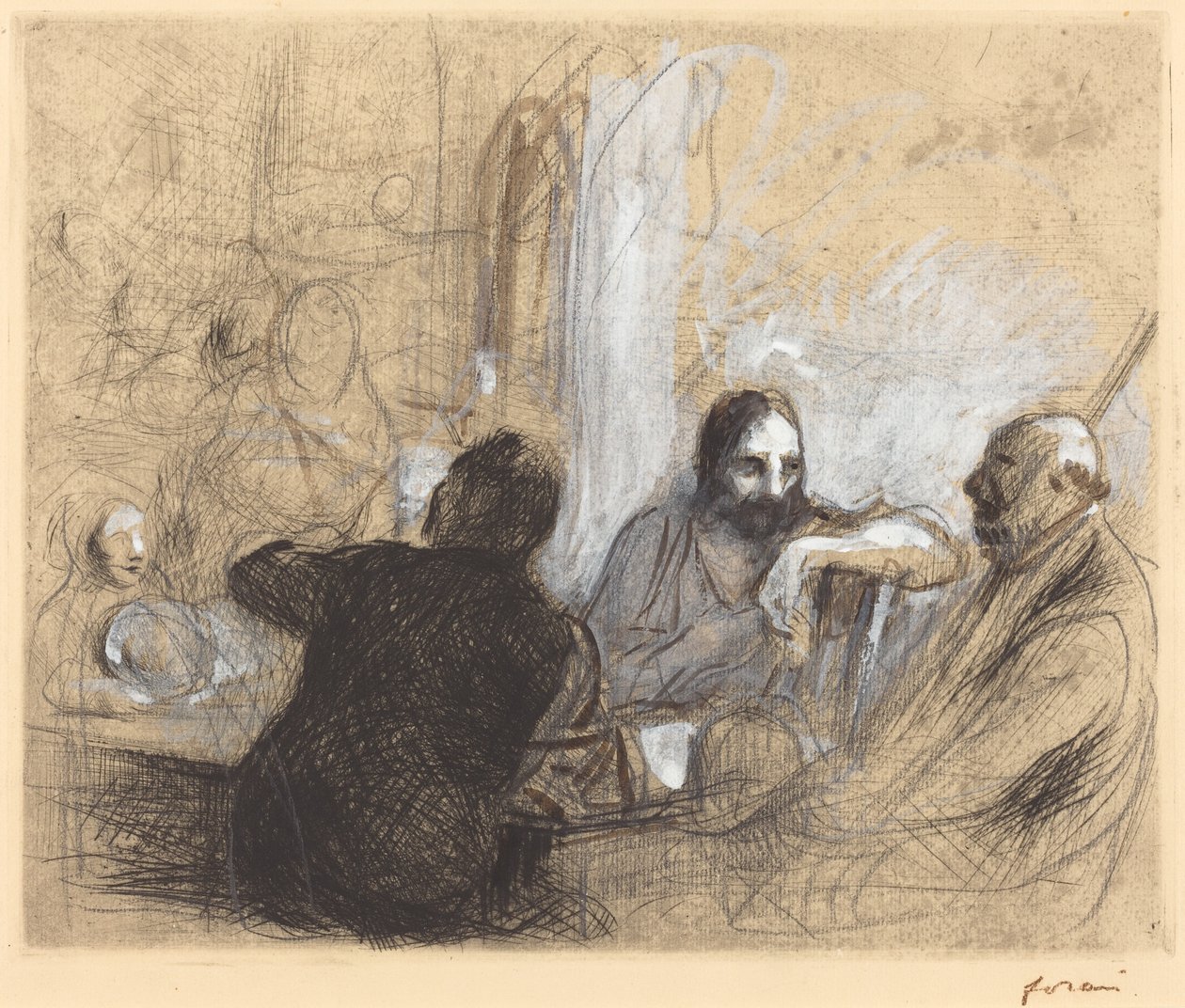 Peregrinos em Emaús de Jean Louis Forain