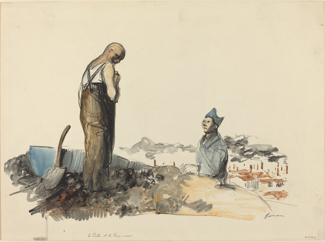 Peludo e Prisioneiro de Jean Louis Forain