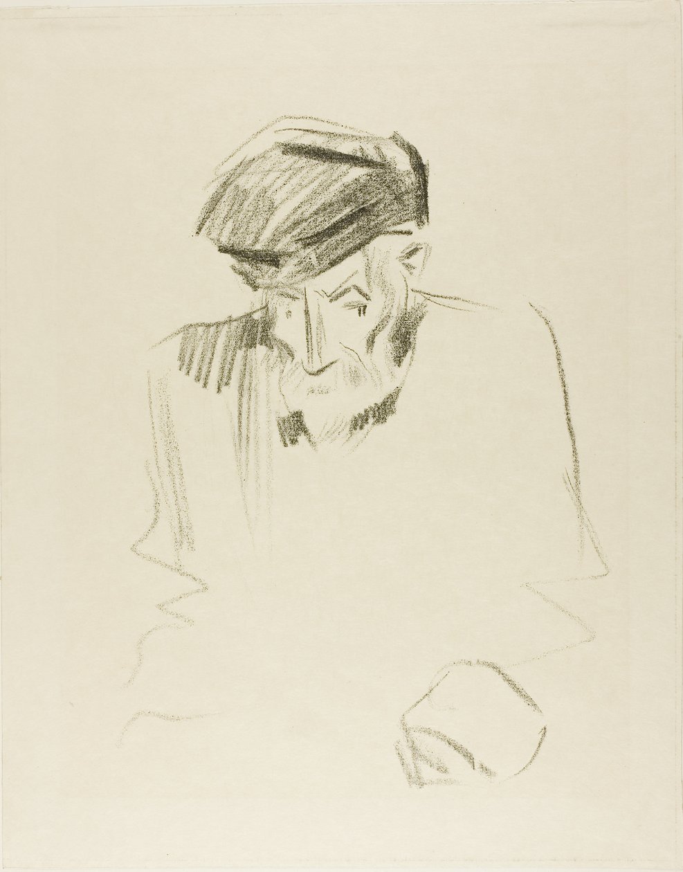 Retrato de Renoir, Segunda Placa de Jean Louis Forain