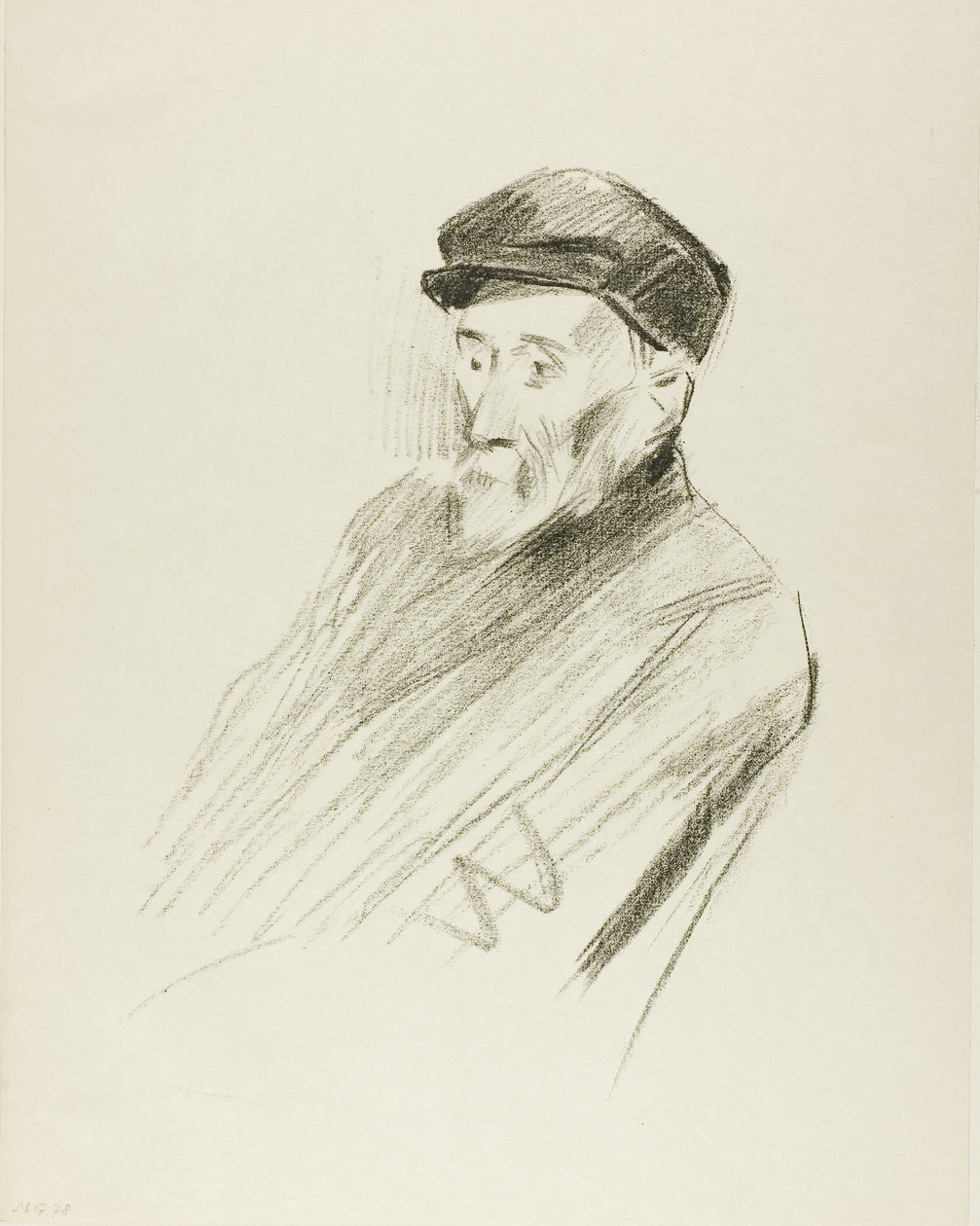 Retrato de Renoir, Terceira Placa de Jean Louis Forain