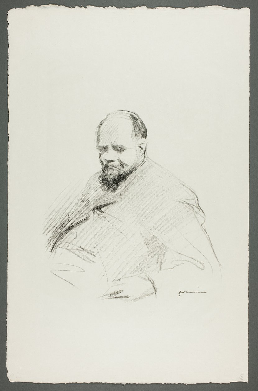 Retrato de Vollard, sentado de Jean Louis Forain