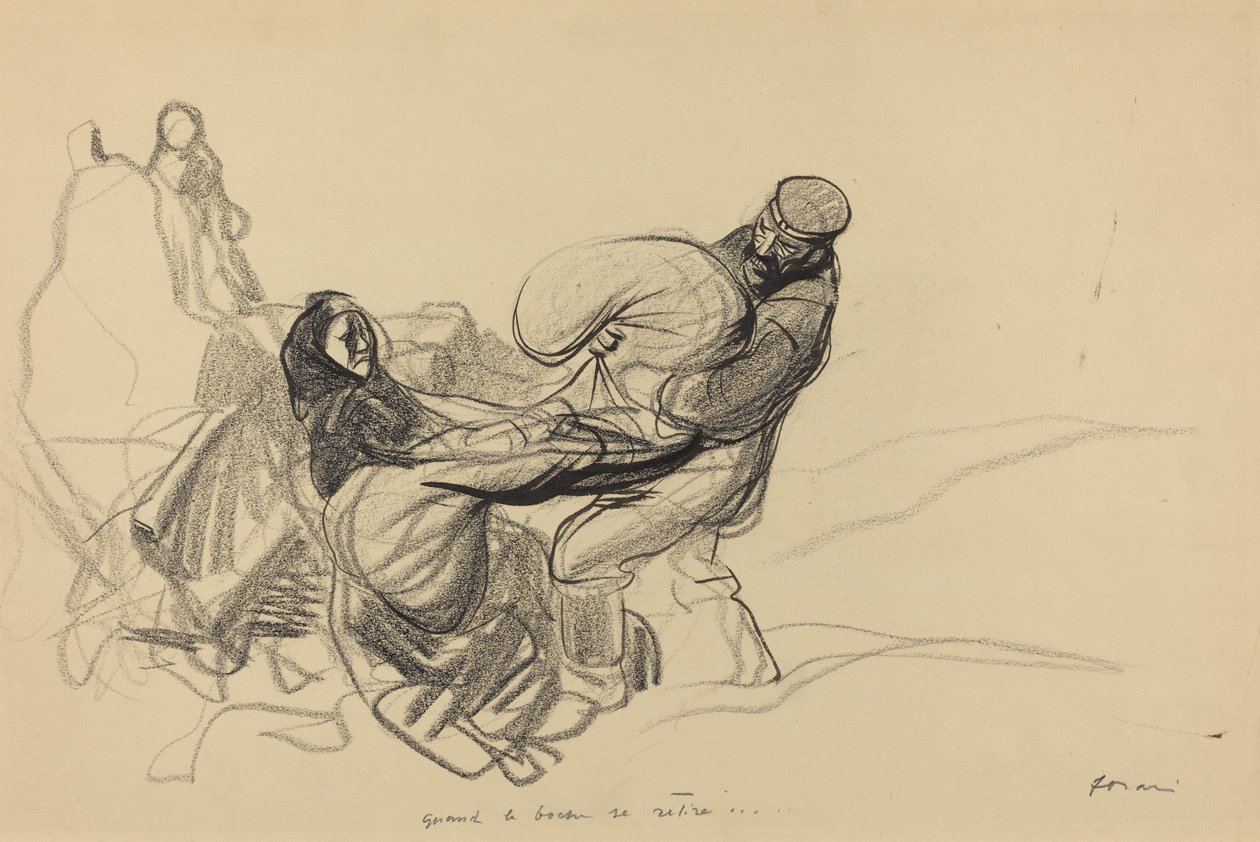 Quando o Boche se retira... de Jean Louis Forain