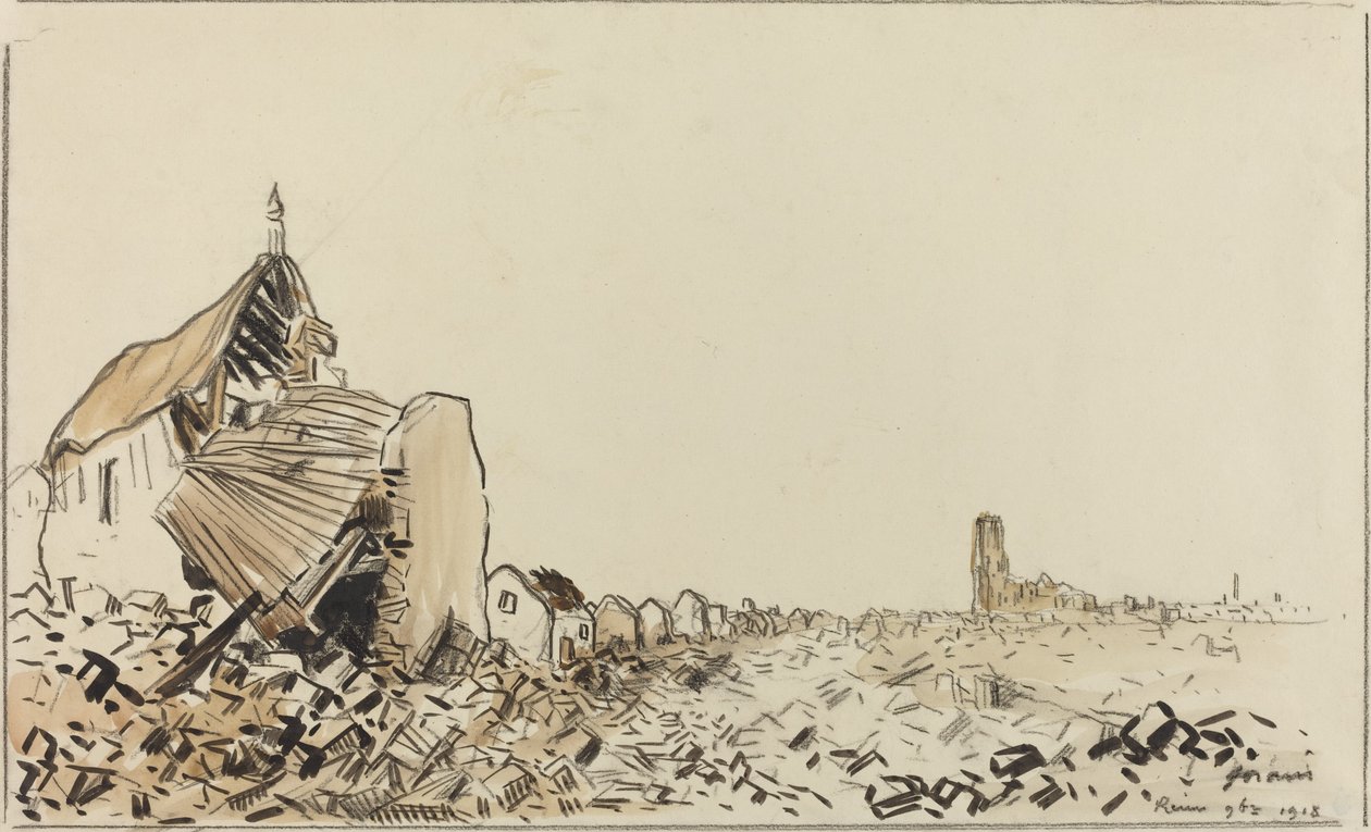 Reims 9 de abril de 1918 de Jean Louis Forain