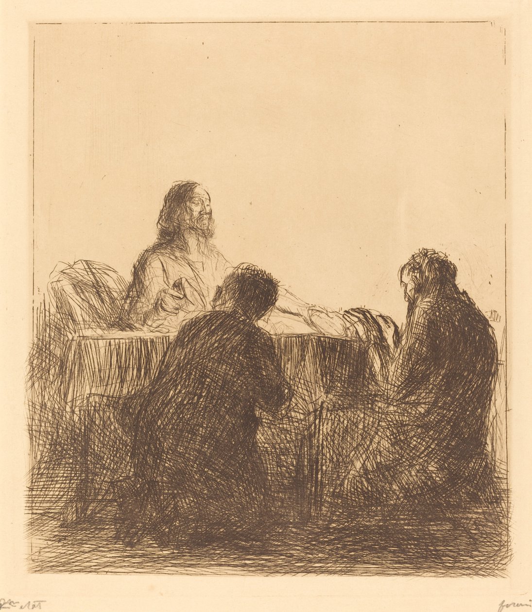 A Partida do Pão de Jean Louis Forain