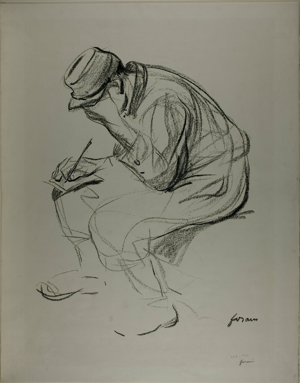 A roupa do prisioneiro de guerra de Jean Louis Forain