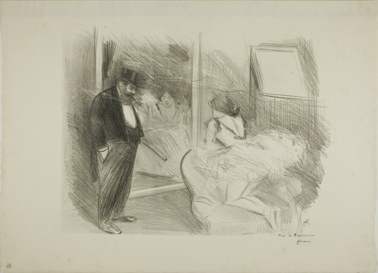 O Camarim do Bailarino, Primeiro Prato de Jean Louis Forain