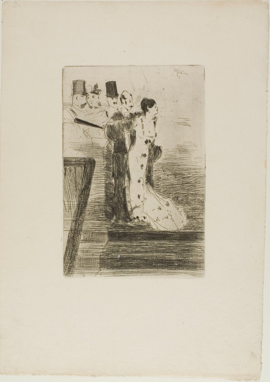 A partida da estrela de Jean Louis Forain