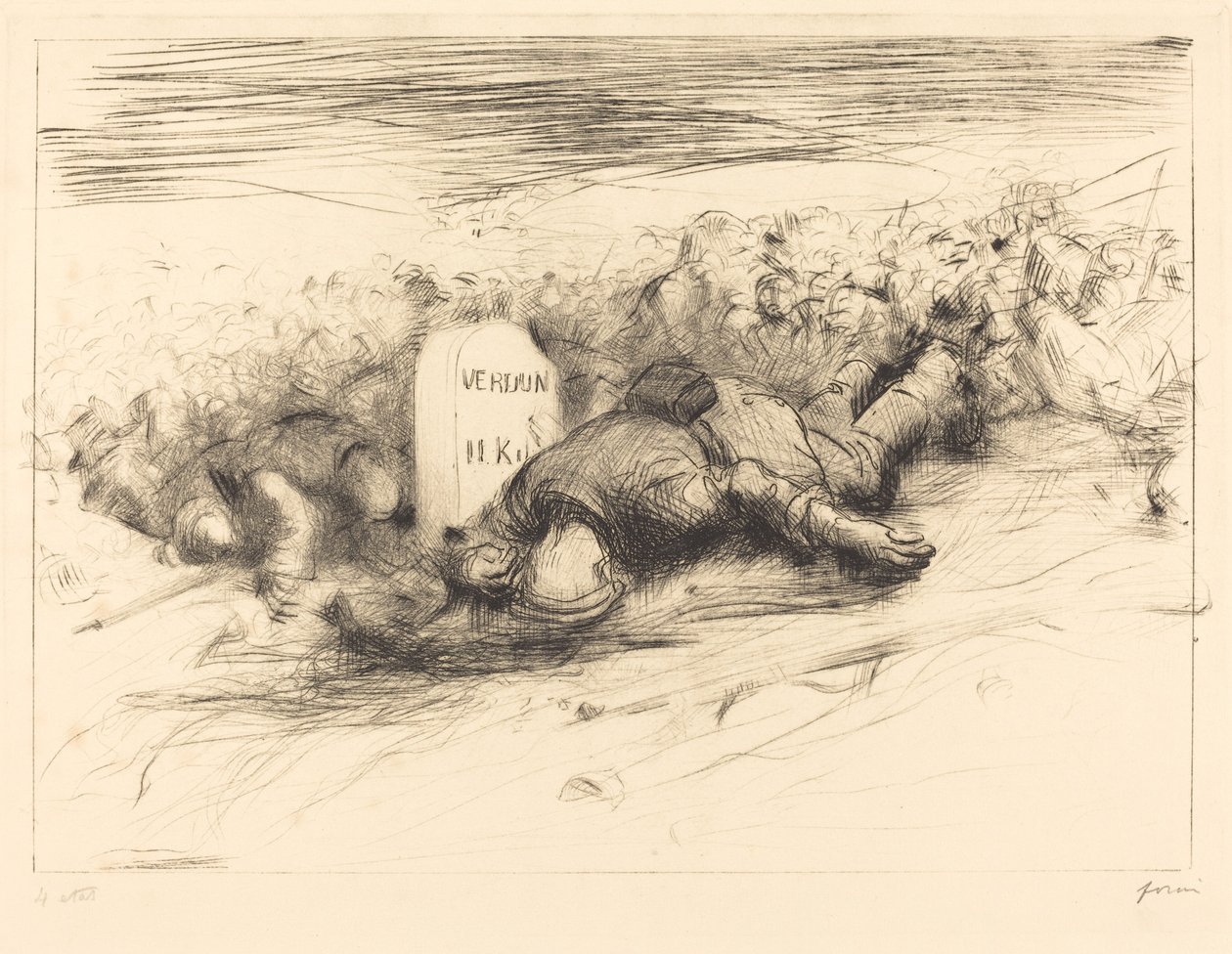 O Fim - Verdun de Jean-Louis Forain