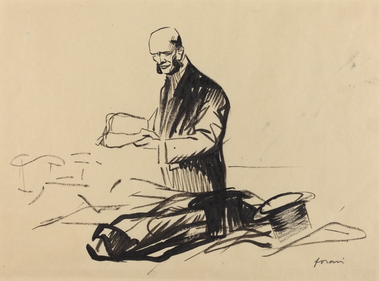 O Chapéu de Marshall Foch de Jean Louis Forain
