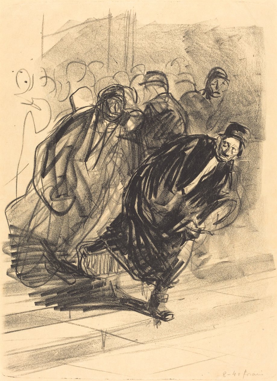 O advogado perseguido de Jean Louis Forain