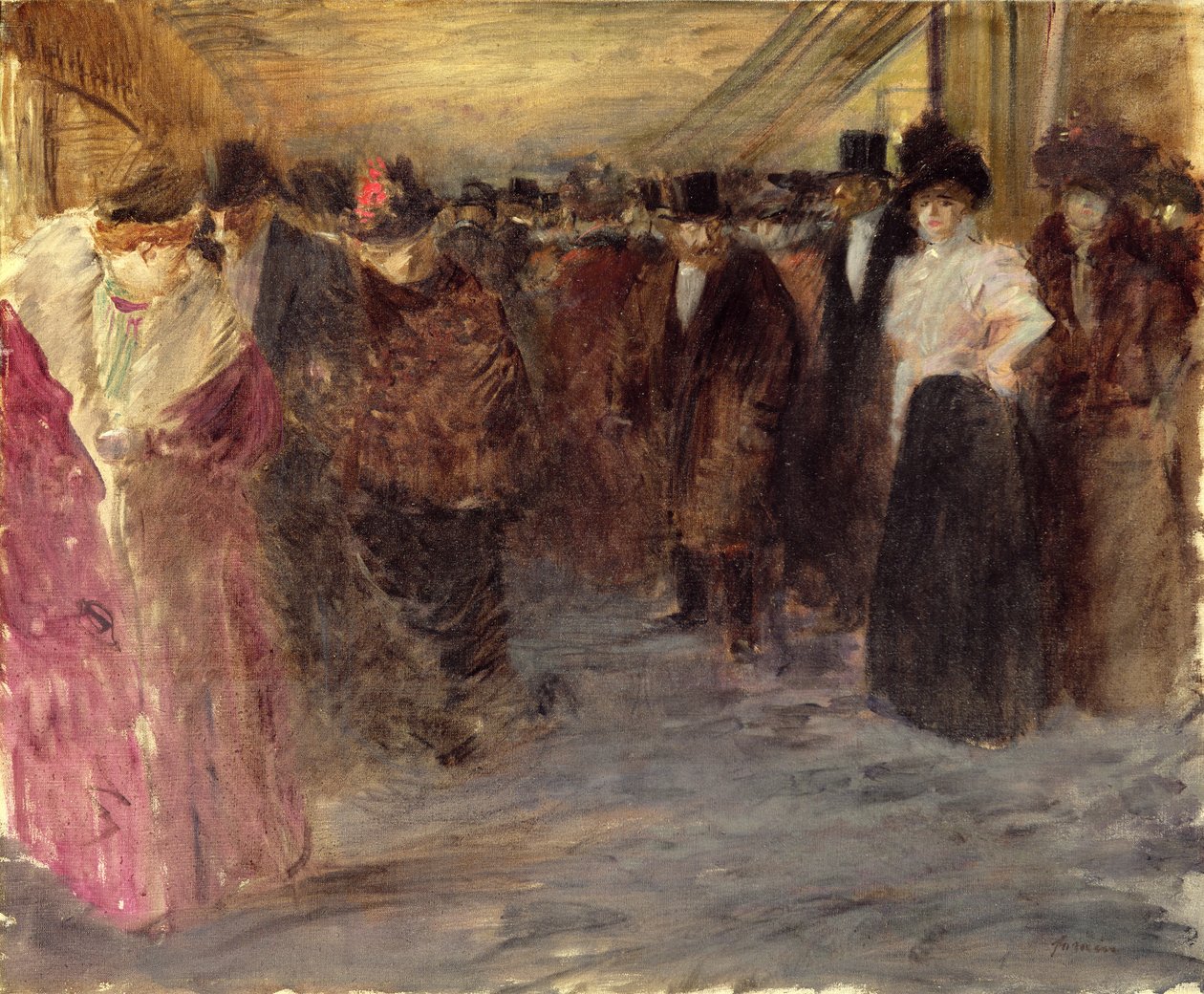 O Music Hall, c.1890 de Jean-Louis Forain