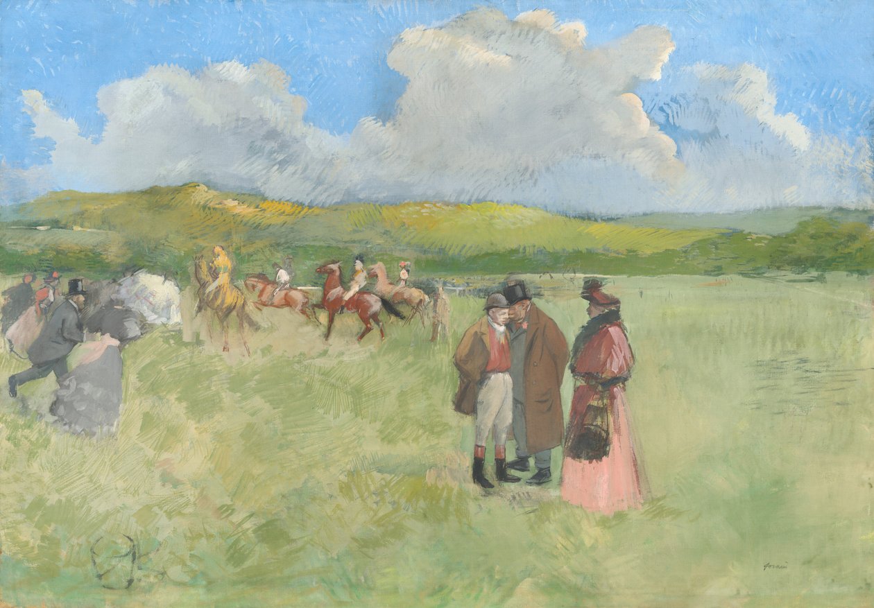 A pista de corrida de Jean Louis Forain